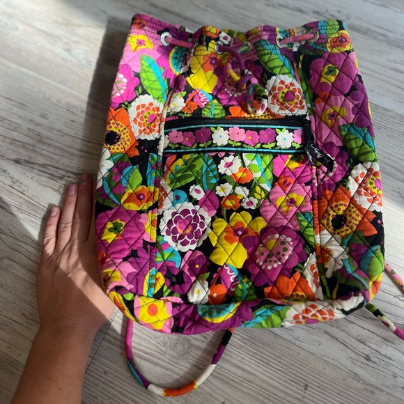 Vera Bradley Drawstring Bag - Picture 12 of 12